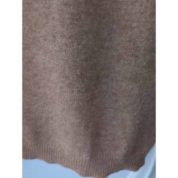 Charter Club Cashmere Luxury Camel Turtleneck Sweater Size Med - Picture 5 of 13